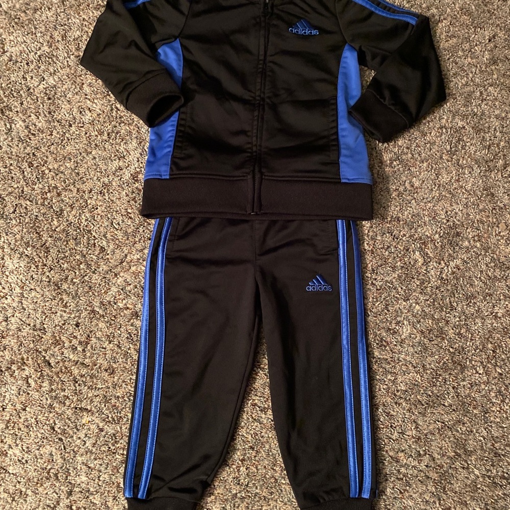 Adidas 2 piece pants and jacket